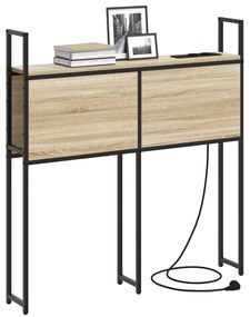 vidaXL Κεφαλάρι Αποθήκης Sonoma Δρυς 90 cm Επεξεργασμένο ξύλο