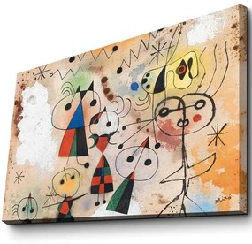 Πίνακας Καμβάς 249CVT1431 70x45cm Multi Wallity Οριζόντιοι Ξύλο, Καμβάς