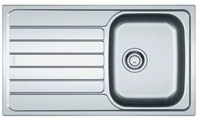 Franke Spark SKX 611 Λείος Inox Αντιστρεφόμενος Ανοξείδωτος Νεροχύτης 45cm