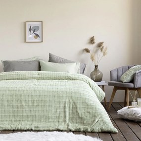 Κουβερτοπάπλωμα Weave Mint Nima Μονό 160x220cm Πολυέστερ