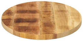 vidaXL Επιφάνεια Τραπεζιού Οβάλ 110x40x2,5 εκ. Μασίφ Ξύλο Μάνγκο