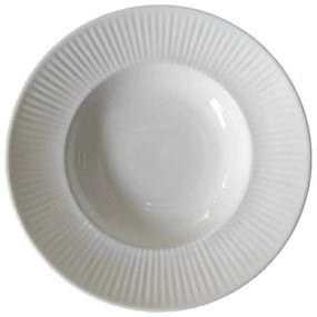 Πιάτο Ζυμαρικών Dione PR01800500 Φ27cm White Oriana Ferelli Porcelain