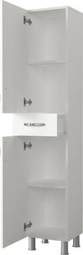 Έπιπλο Μπάνιου Λευκό PAODRAR 35x31.3x179