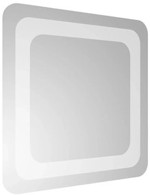vidaXL Καθρέφτης Μπάνιου με LED 30x30 εκ.