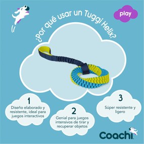Training toy Coachi TUGGI HELIX Μπλε