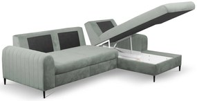 Γωνιακός καναπές Monte-Gkri-Deksia