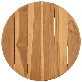 vidaXL Τραπέζι Κήπου Ø40x41 εκ. Μασίφ ξύλο teak