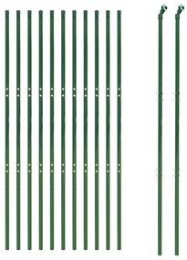 Συρματόπλεγμα Περίφραξης Πράσινο 2x25 μ. Γαλβανισμένο Ατσάλι - Πράσινο