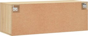 vidaXL Ντουλάπι Τοίχου Sonoma Δρυς 100 x 36,5 x 35 εκ. Επεξεργ. Ξύλο