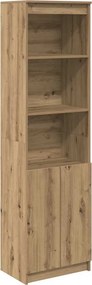 vidaXL Ντουλάπι Τεχνίτης Δρυς 50x35x180 εκ. από Επεξεργασμένο Ξύλο