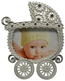 Κορνίζα Παιδική 769506 9x9 Silver Ankor Metal, Glass