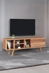 Έπιπλο Τηλεόρασης Καρυδί DABIDUL 130x35x18
