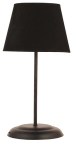 Table lamp metallic black 25x25x50H cm. 25x25x50 εκ.