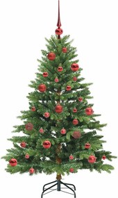 vidaXL Τεχνητό Χριστουγεννιάτικο Δέντρο Πράσινο 150 cm ΠΕ και PVC