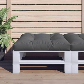 vidaXL Μαξιλάρι Παλέτας Ανθρακί 80 x 80 x 12 εκ. Υφασμάτινο