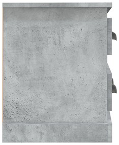vidaXL Έπιπλο Τηλεόρασης Γκρι Σκυρ. 100x35,5x45 εκ. Επεξ. Ξύλο