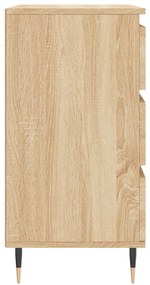 vidaXL Συρταριέρα Sonoma Δρυς 60x35x70 εκ. Επεξεργασμένο Ξύλο
