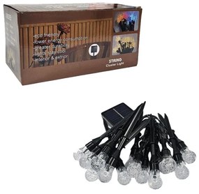 Ηλιακά Φωτάκια LED με Κίτρινο/Θερμό Φως- Solar LED String Lights-082365-191176