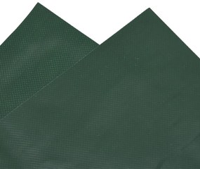 vidaXL Μουσαμάς Πράσινος 650 γρ./μ.² 3x6 μ.