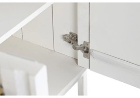 Σκευοθήκη DKD Home Decor Λευκό Μέταλλο Ξύλο από Μάνγκο 152 x 40 x 77 cm