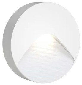 Απλίκα Φωτιστικό Τοίχου Κλιμακοστασίου IP65 LED 2W 3000K-4000K-6000K Horseshoe IT Lighting-80201920-Λευκό 80201920