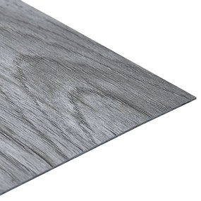 vidaXL Δάπεδο Αυτοκόλλητο Ανοιχτό Γκρι 5,11 μ² από PVC