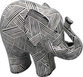 ΦΙΓΟΥΡΑ ΕΛΕΦΑΝΤΑΣ ΠΟΛΥΡΕΣ. ΜΑΥΡΟ-ΛΕΥΚΟ 21,4ΕΚ