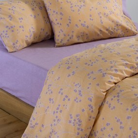 Σεντόνια Διπλά (Σετ) Nef-Nef Homeware Smart Floriva Yellow