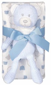 Κουβέρτα Πικέ Αγκαλιάς (75x100) + Λούτρινο Greenwich Polo Club Baby 8854