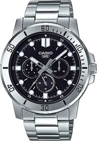 Ανδρικά Ρολόγια Casio MTP-VD300D-1E Ασημί (Ø 45 mm)
