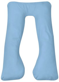 vidaXL Μαξιλάρι Εγκυμοσύνης Γαλάζιο 90 x 145 εκ.