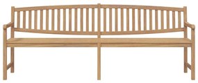 vidaXL Παγκάκι Κήπου 228 x 59,5 x 90 εκ. από Μασίφ Ξύλο Teak