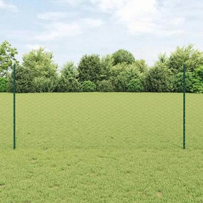 Τεντώτο με στήριγμα Πράσινο 1,2 x 100 m Χάλυβας και PVC