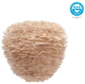Καπέλο Φωτιστικού 1xE27 Φτερά Χήνας Φ40cm Eos Evia Umage-2468-Καφέ 2468