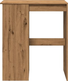 vidaXL Τραπέζι Μπαρ με Ράγες Δρυς 90x47,5x103,5 εκ. Επεξεργ. Ξύλο
