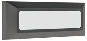 Απλίκα LED Εξωτερικού Χώρου Eurolamp 145-52073 Dark Grey 3CCT