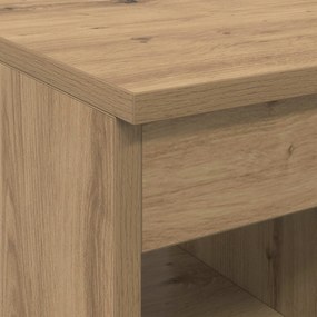 vidaXL Ντουλάπι Μπάνιου Ενδιάμεσο Artisan Δρυς 30 x 41 x 50 εκ.