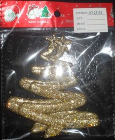 Σετ Χριστουγεννιάτικα στολίδια - 12cm - 2pcs - 231239-231239