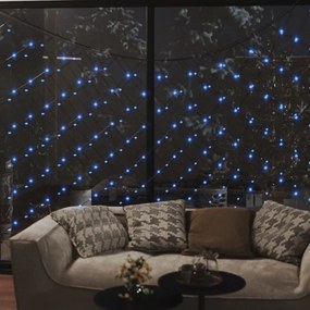 Χριστουγεννιάτικα Φωτάκια Δίχτυ Γαλάζια Εσ/Εξ Χώρ. 4x4μ 544 LED - Μπλε