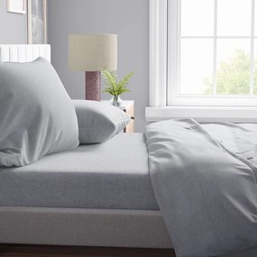 Σεντόνι Μελανζέ 03 Grey DimCol Single Cotton-Polyester