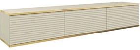 Έπιπλο Τηλεόρασης Loro Plus II 162686829 175x32x30cm Beige-Gold