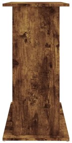 vidaXL Βάση Ενυδρείου Καπνιστή Δρυς 81x36x73 εκ. Επεξεργασμένο Ξύλο