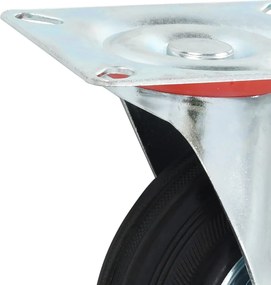 vidaXL Ρόδες Περιστρεφόμενες 4 τεμ. 125 χιλ.