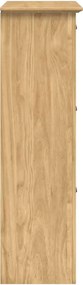 vidaXL Ράφι Παπουτσιών BODO 80 x 35 x 118 εκ Επεξεργασμένο Ξύλο
