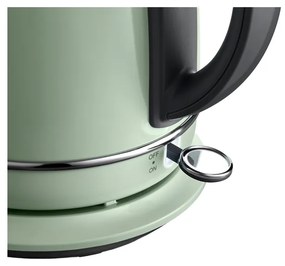 Ηλεκτρικός βραστήρας BUYDEEM K640, 2400W, 1.7 l, προστασία ξηρού βρασμού, χωρίς BPA, LED, ανοιχτό πράσινο