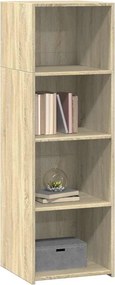 vidaXL Ντουλάπι Sonoma Δρυς 40x41x124 εκ. από Επεξεργασμένο Ξύλο