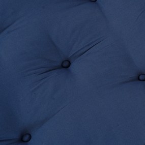 vidaXL Modular Πουφ Ινδigo 70x70x36 Υφάσμα
