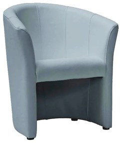 Πολυθρόνα οικολογικό δέρμα γκρί TM1SZP 67x60x76 DIOMMI 80-167 DIOMMI-80-2420