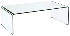 GLASSER Τραπεζάκι Σαλονιού Καθιστικού Διάφανο Γυαλί 12mm