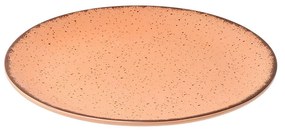 Πιάτο Ρηχό Πορσελάνινο Terra Salmon 21cm - Estia